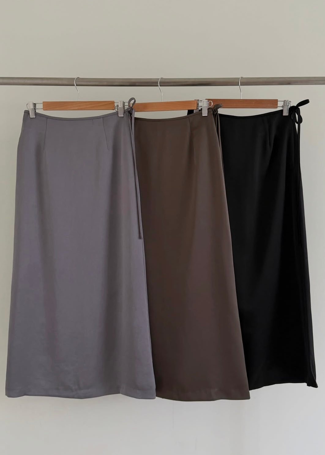 A-line ribbon skirt