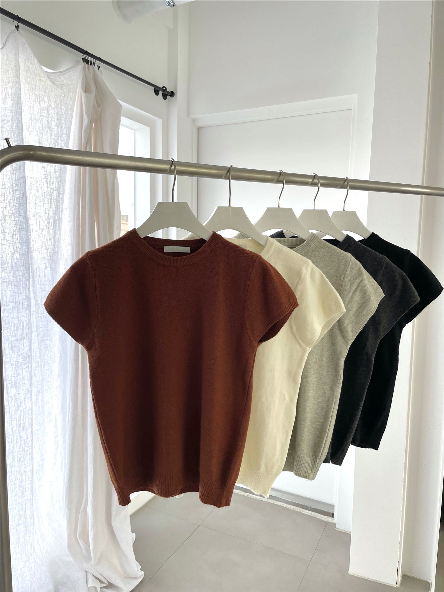 Mini knit tee