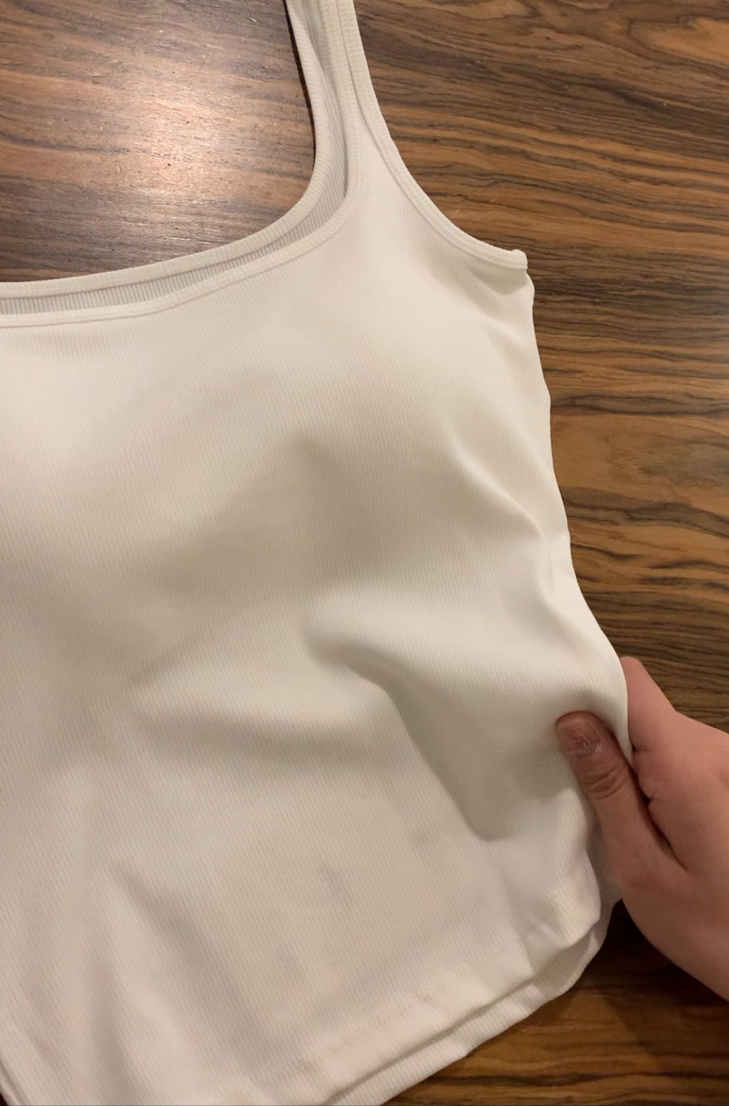 Lycra fix padded camisole