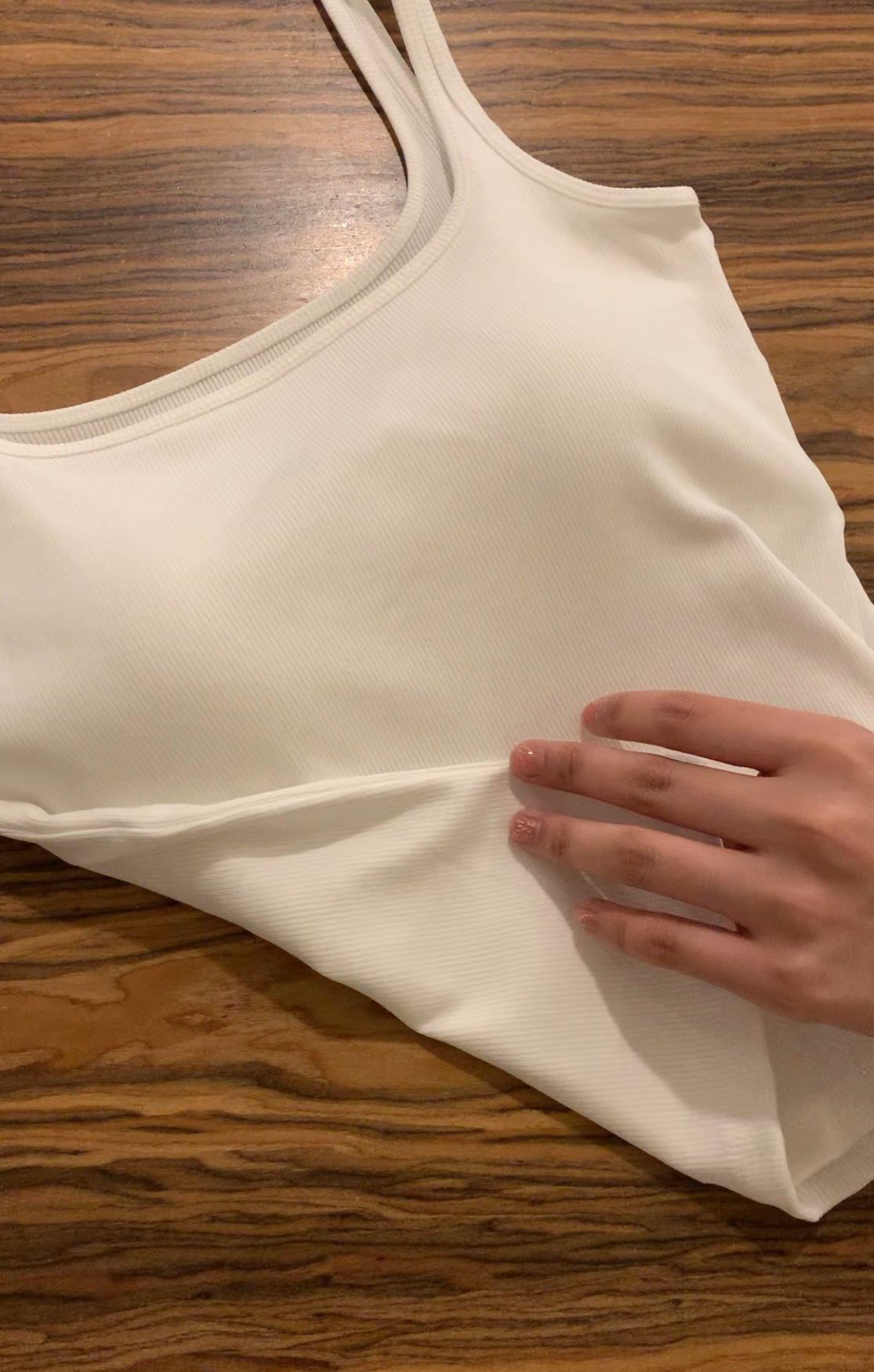 Lycra fix padded camisole