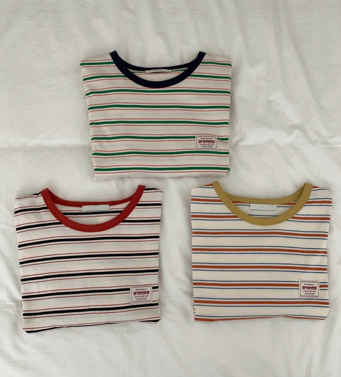 Retro stripes tee