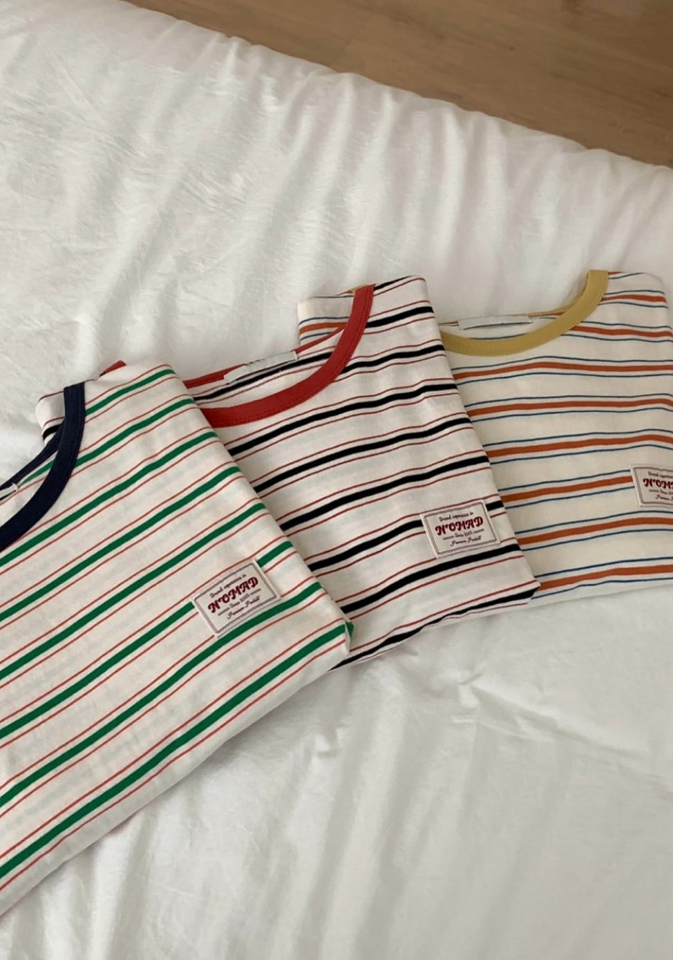 Retro stripes tee
