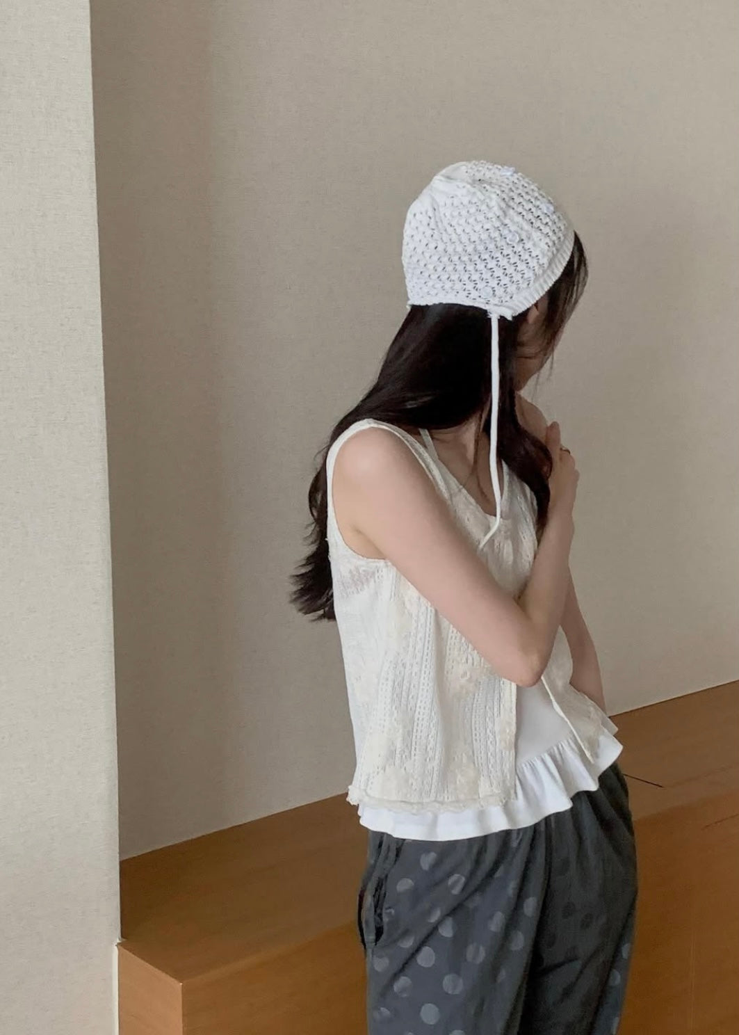 Double buttons vest