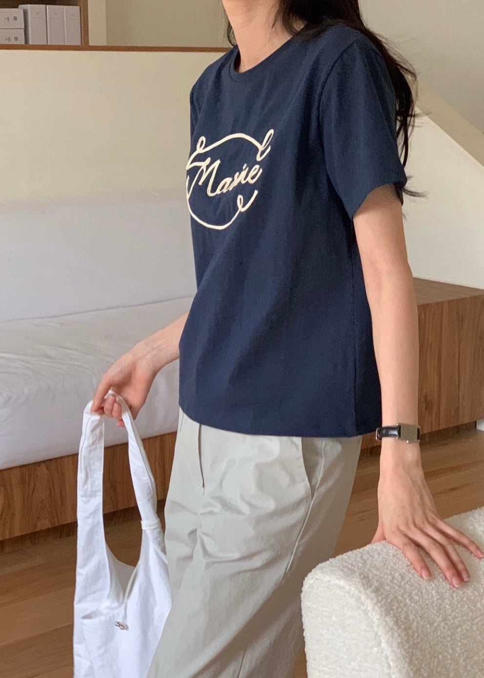 "Marine" graphic tee