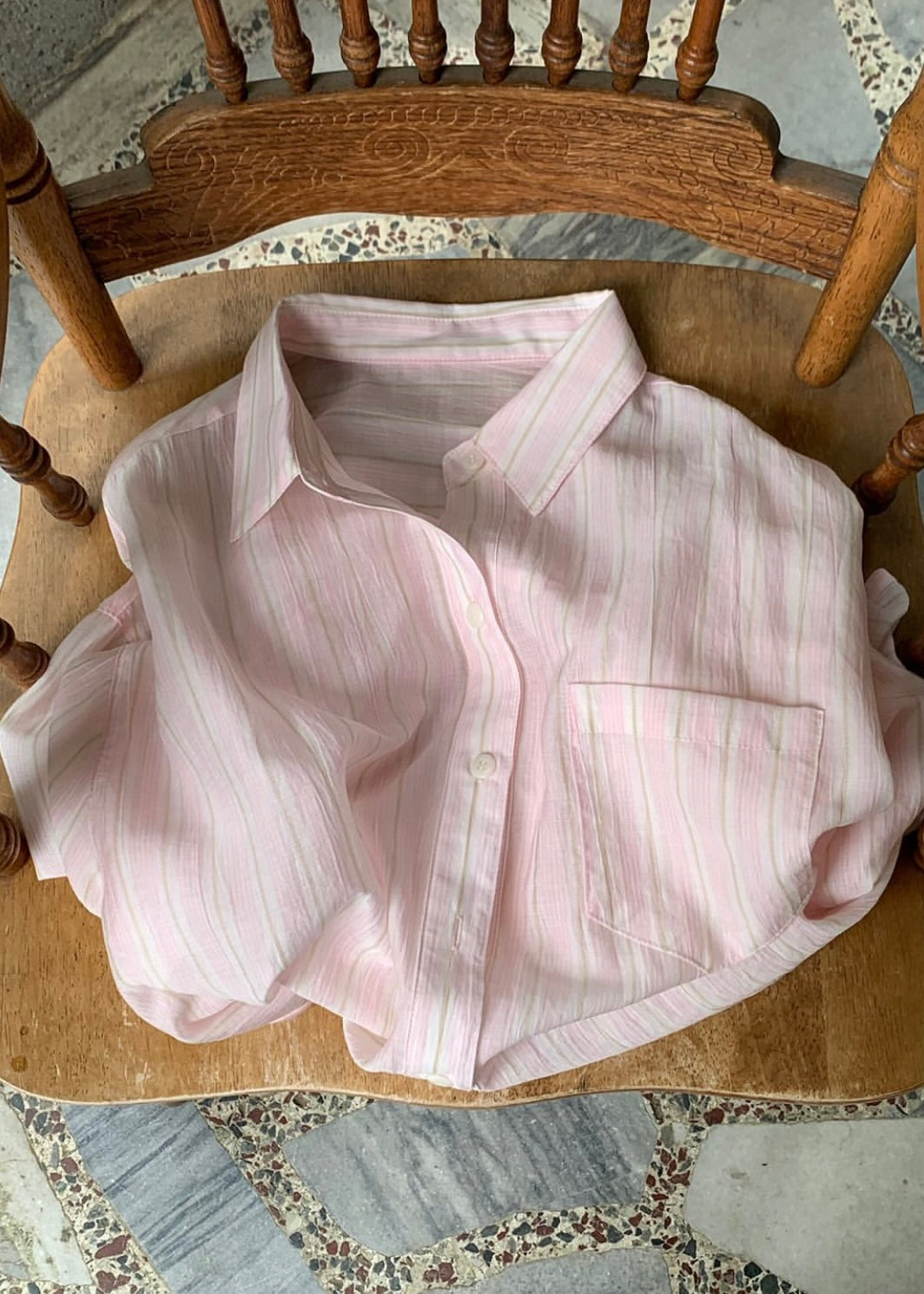 Retro stripes shirt