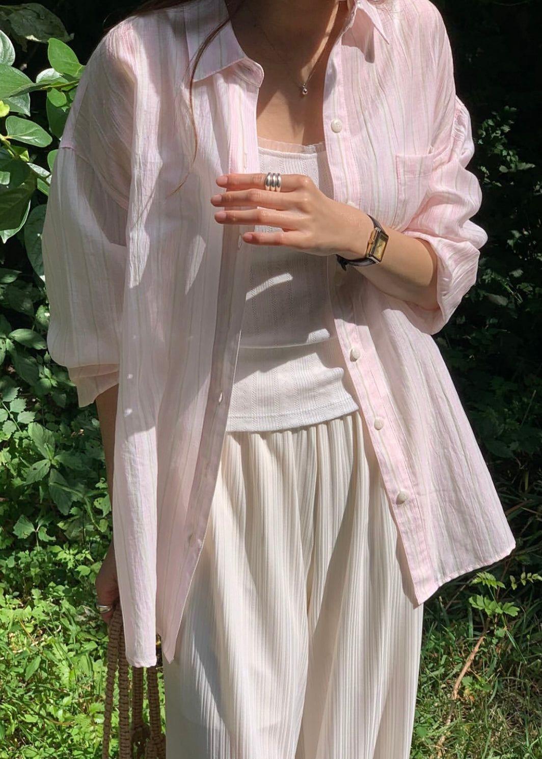 Retro stripes shirt