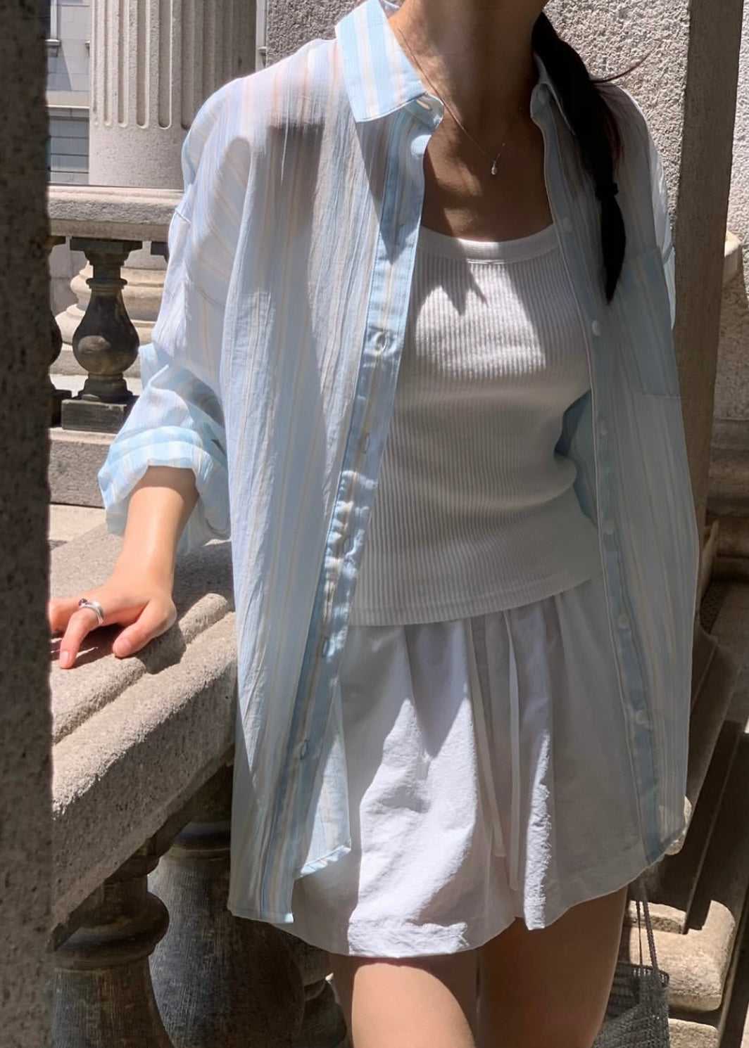 Retro stripes shirt