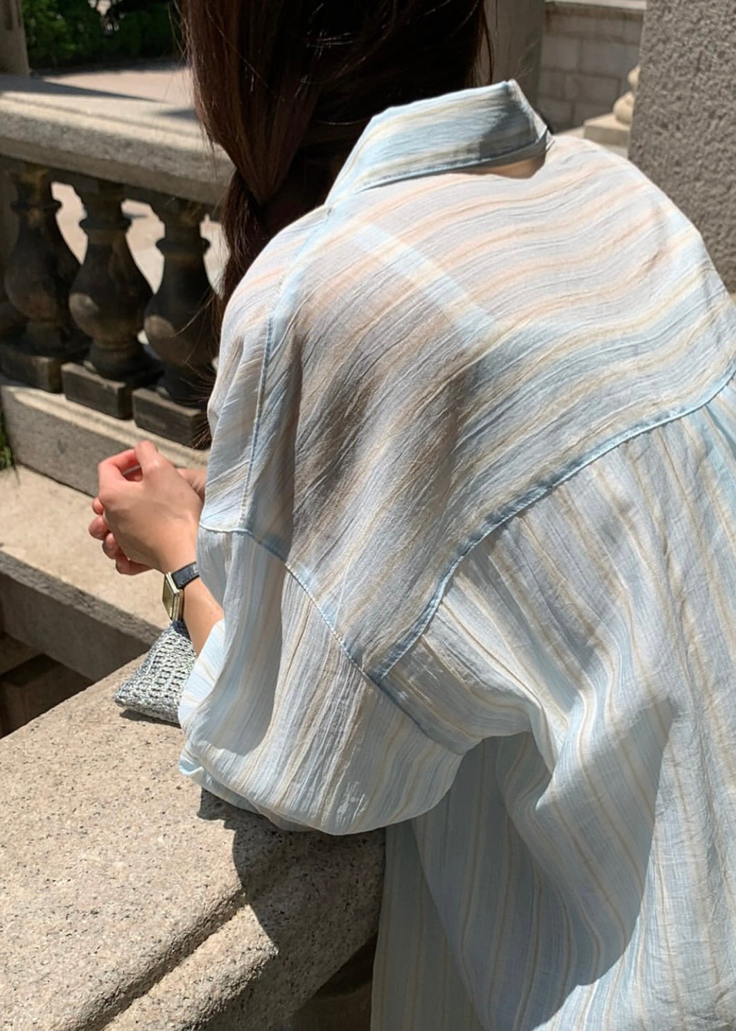 Retro stripes shirt