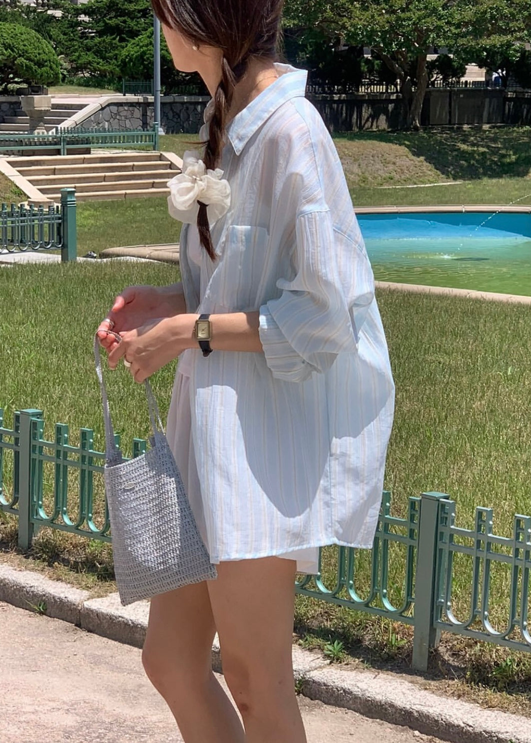 Retro stripes shirt