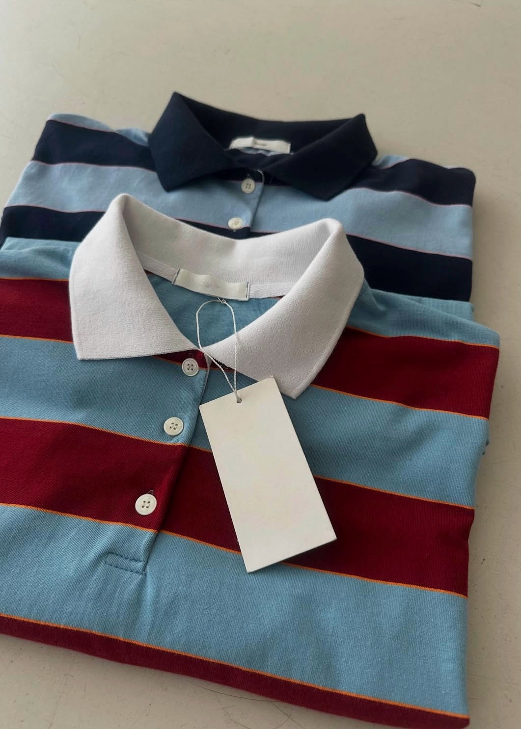 Retro rugby polo