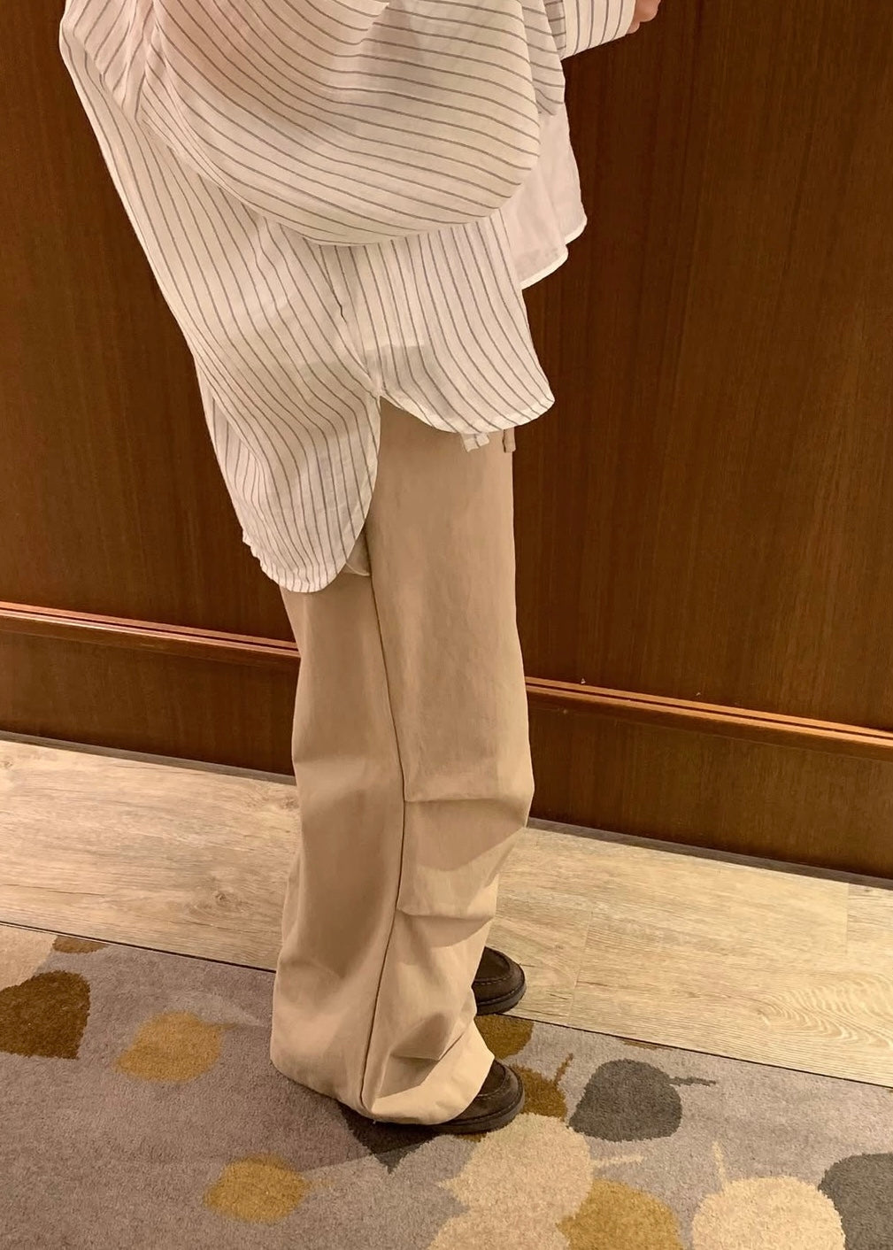 Oversized round bottom shirt