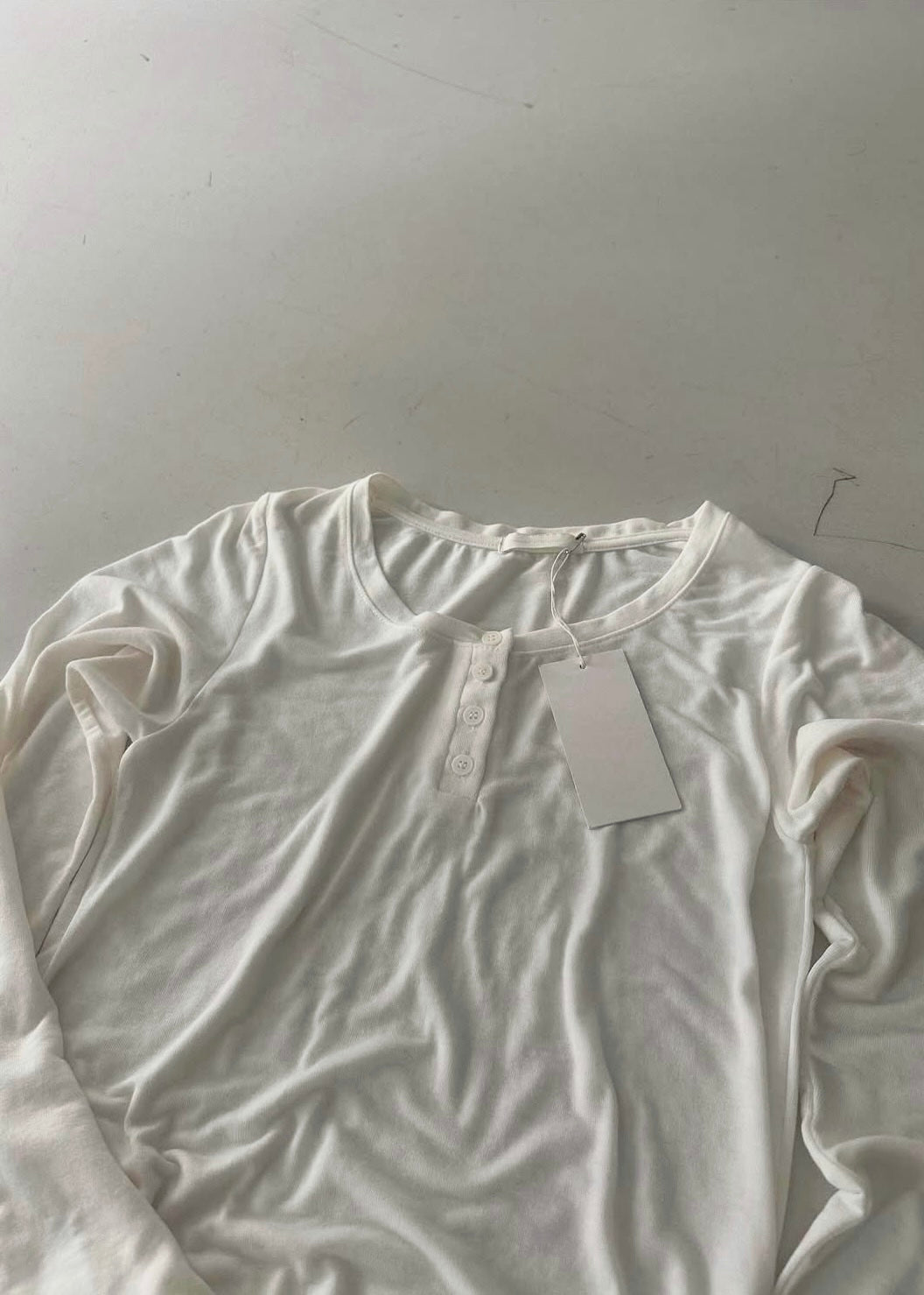 Cropped henry tee