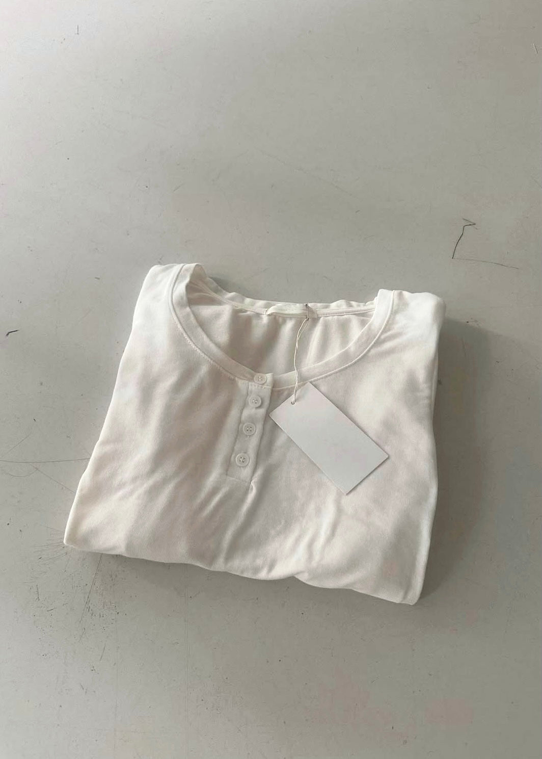 Cropped henry tee