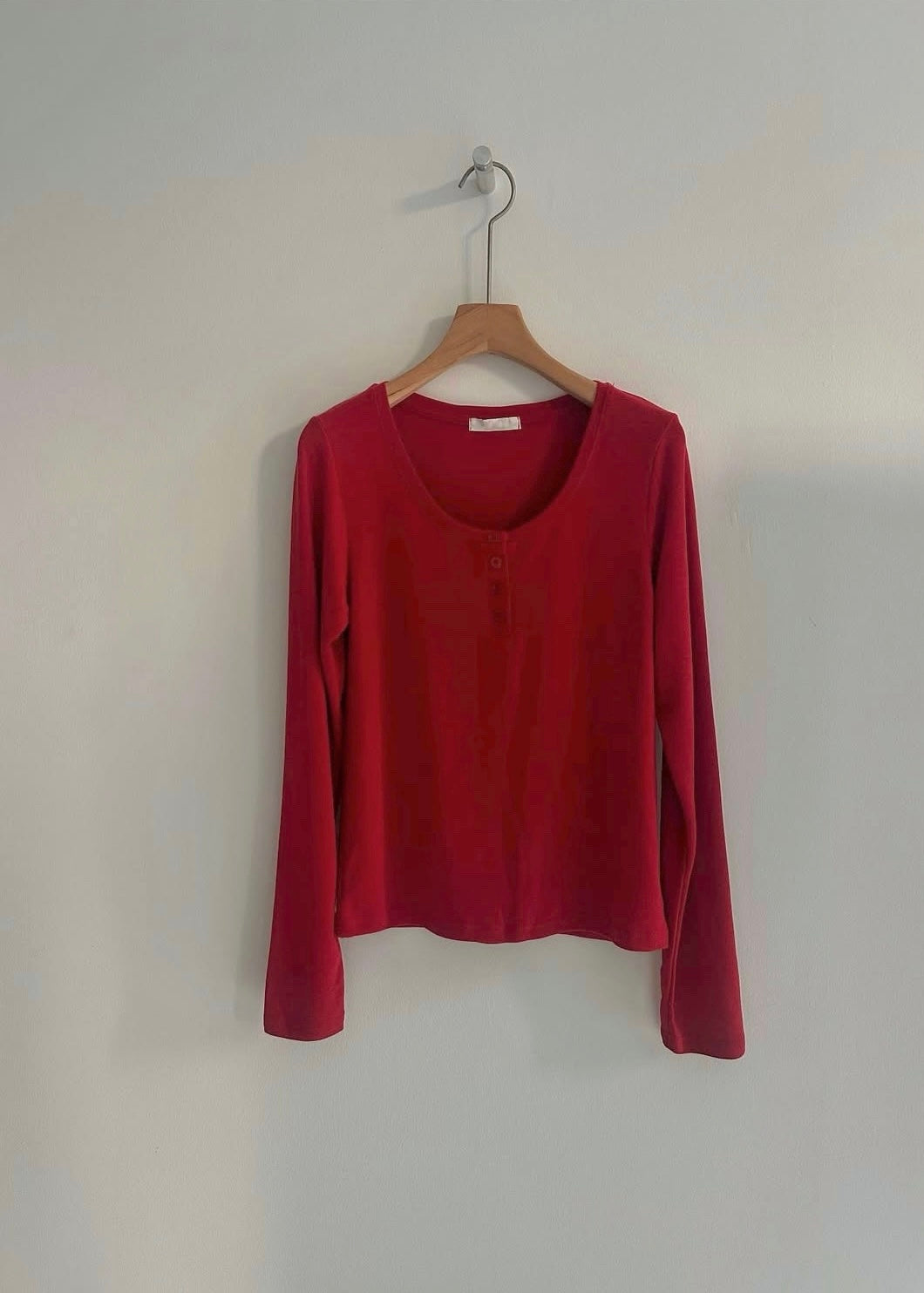Cropped henry tee