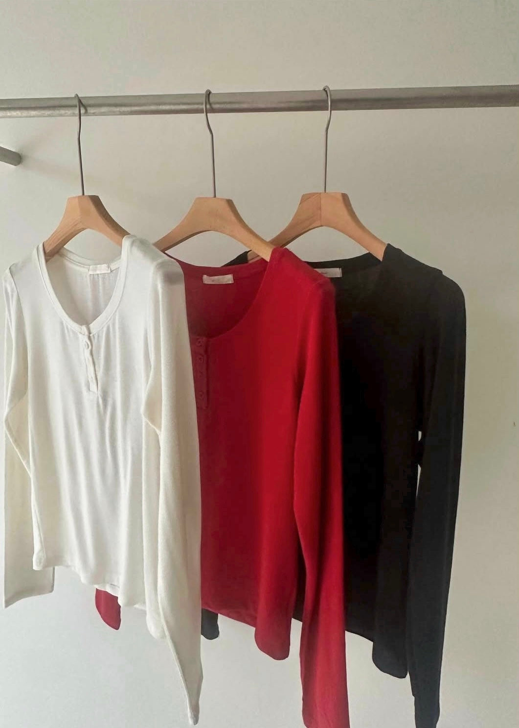 Cropped henry tee