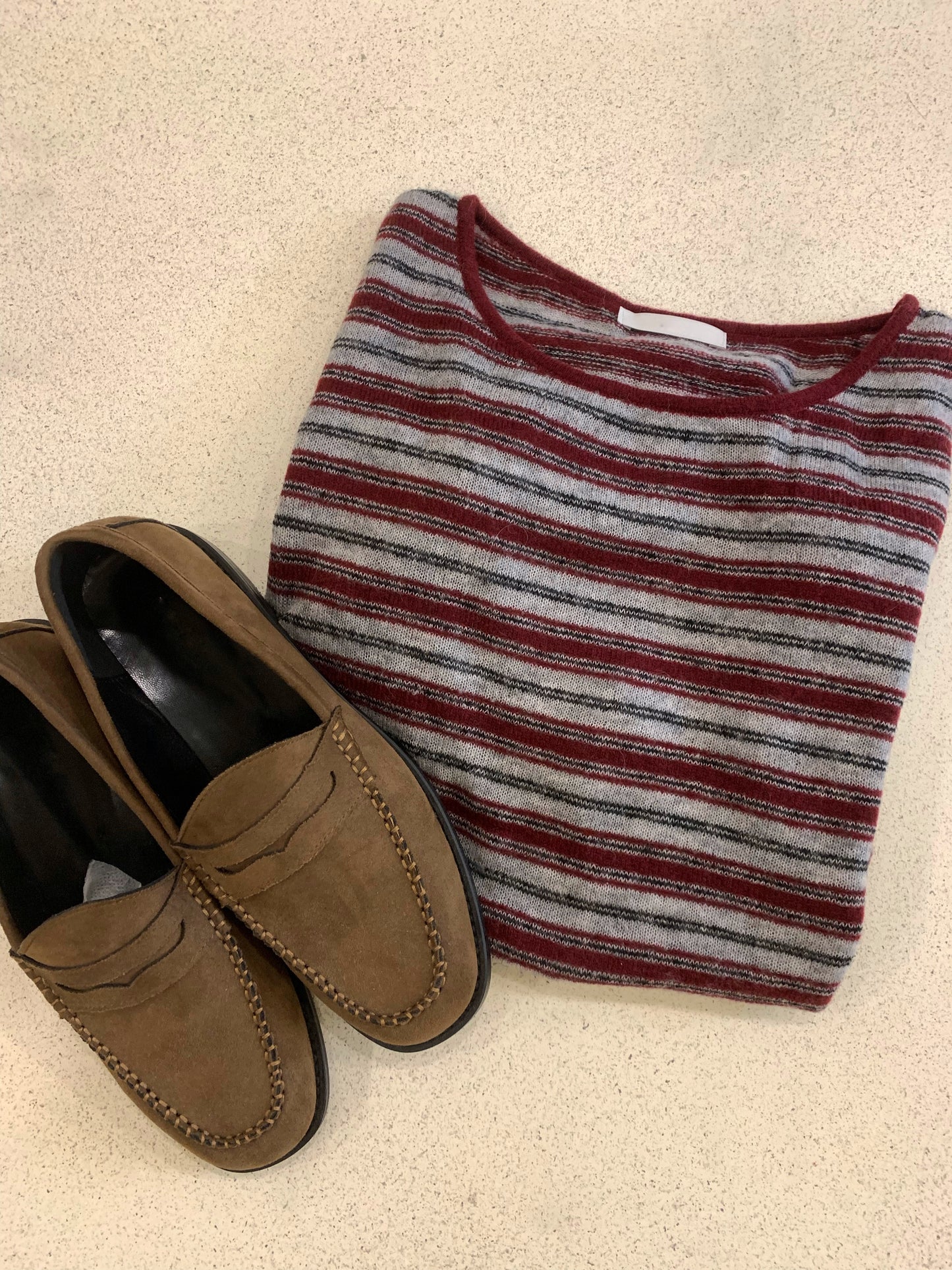 Retro borders wool jumpers