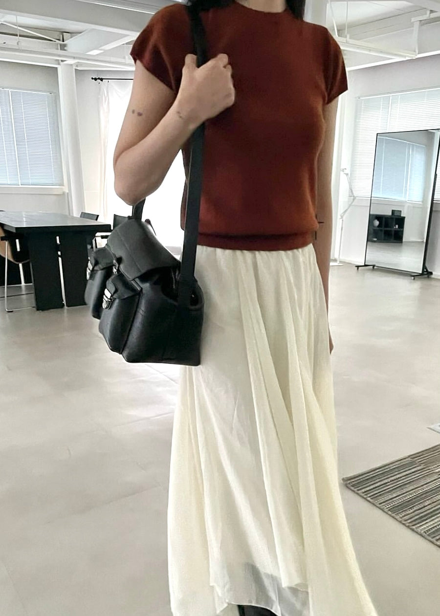 Mini knit tee