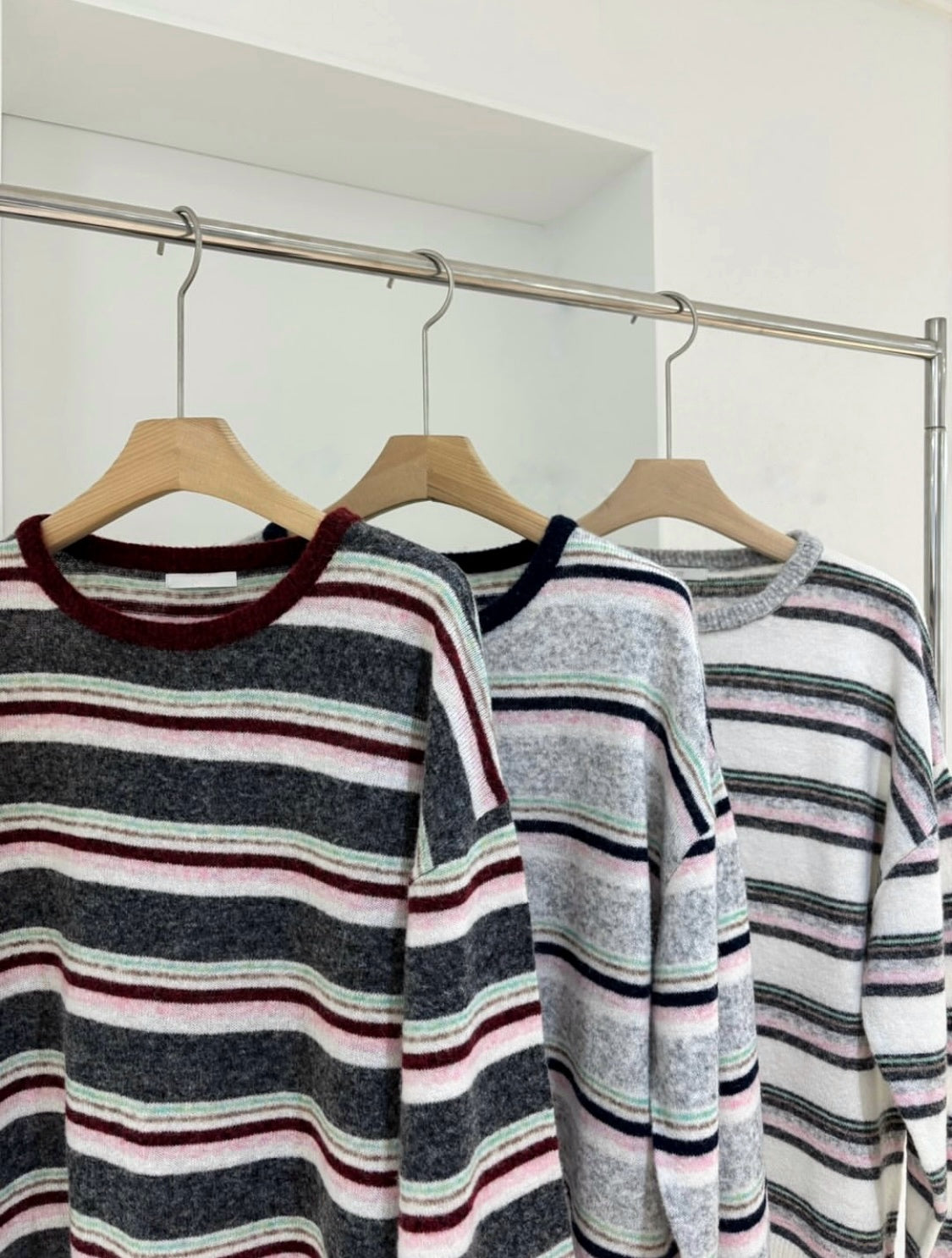 Retro stripes sweater