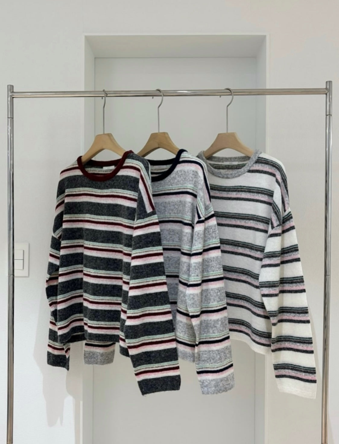 Retro stripes sweater
