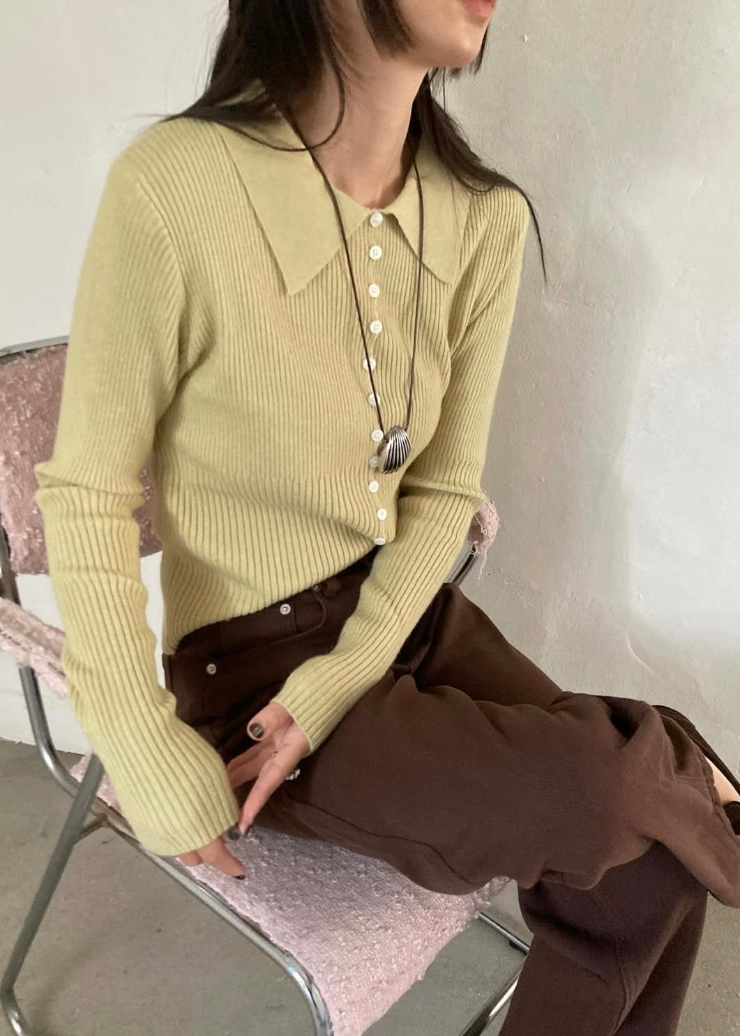 Lycra button up top