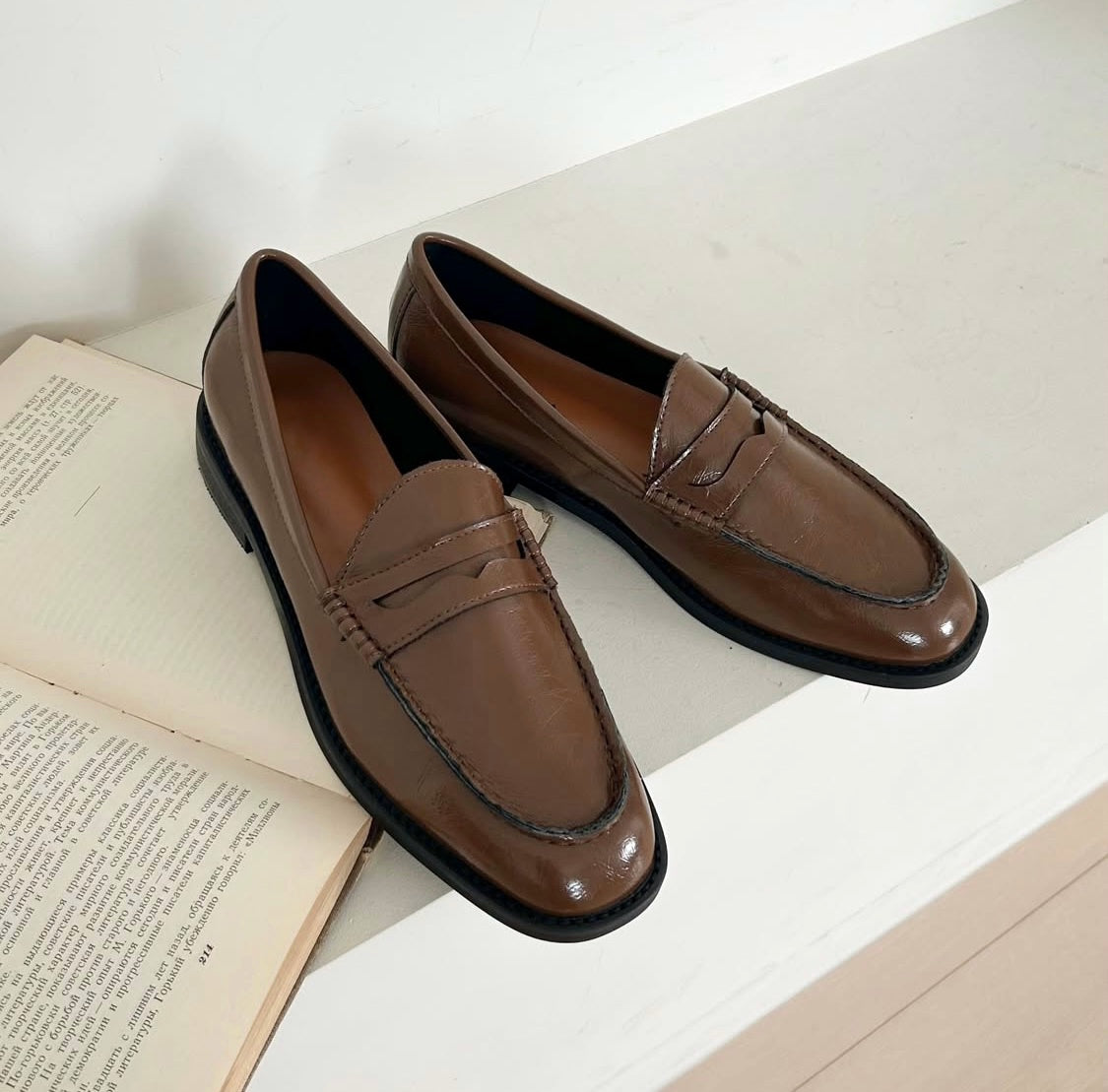 Penny loafers