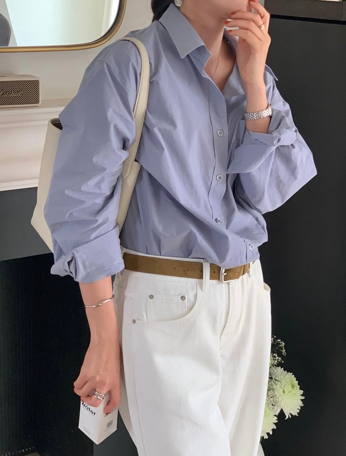 Pocket boyfriend shirt