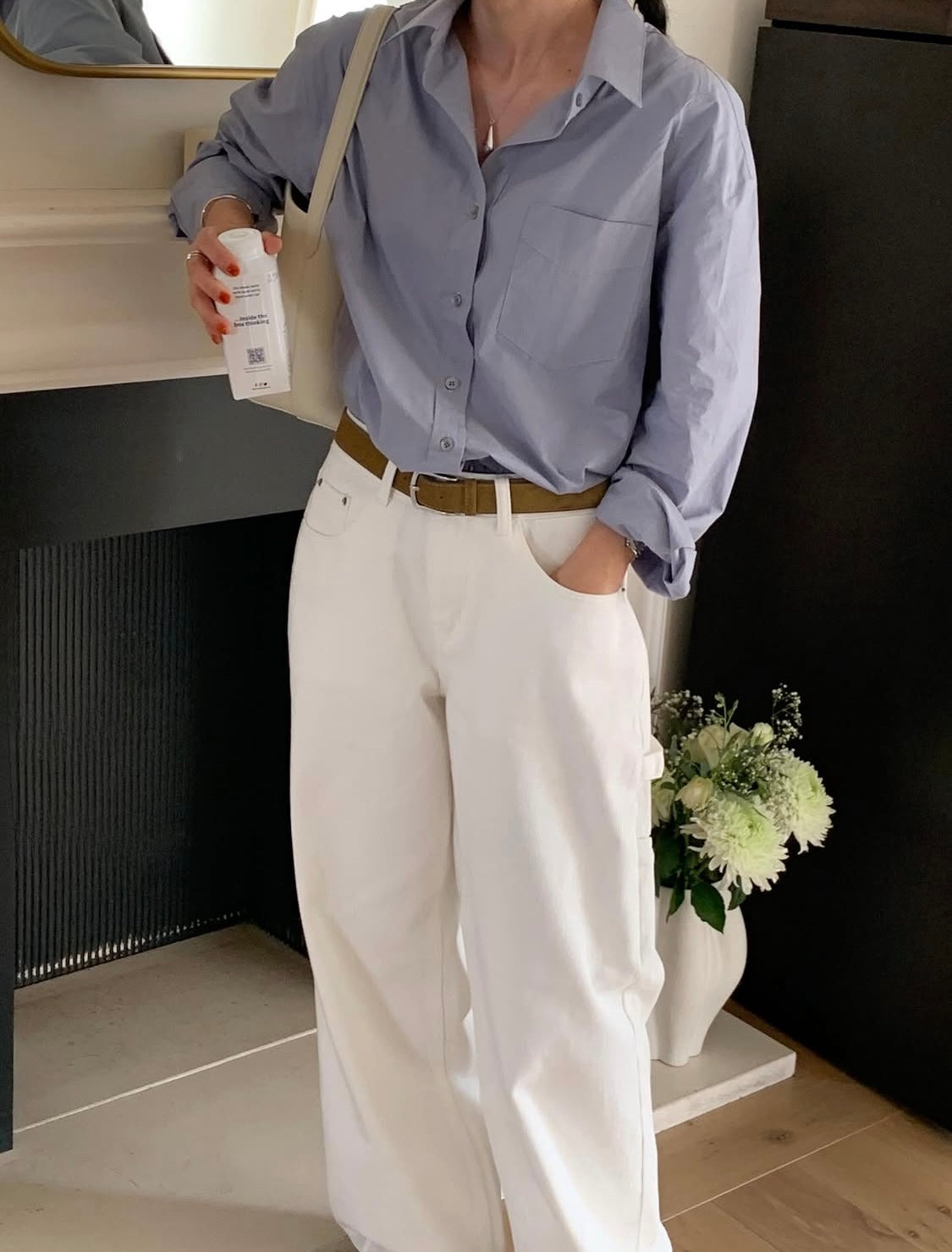 Pocket boyfriend shirt