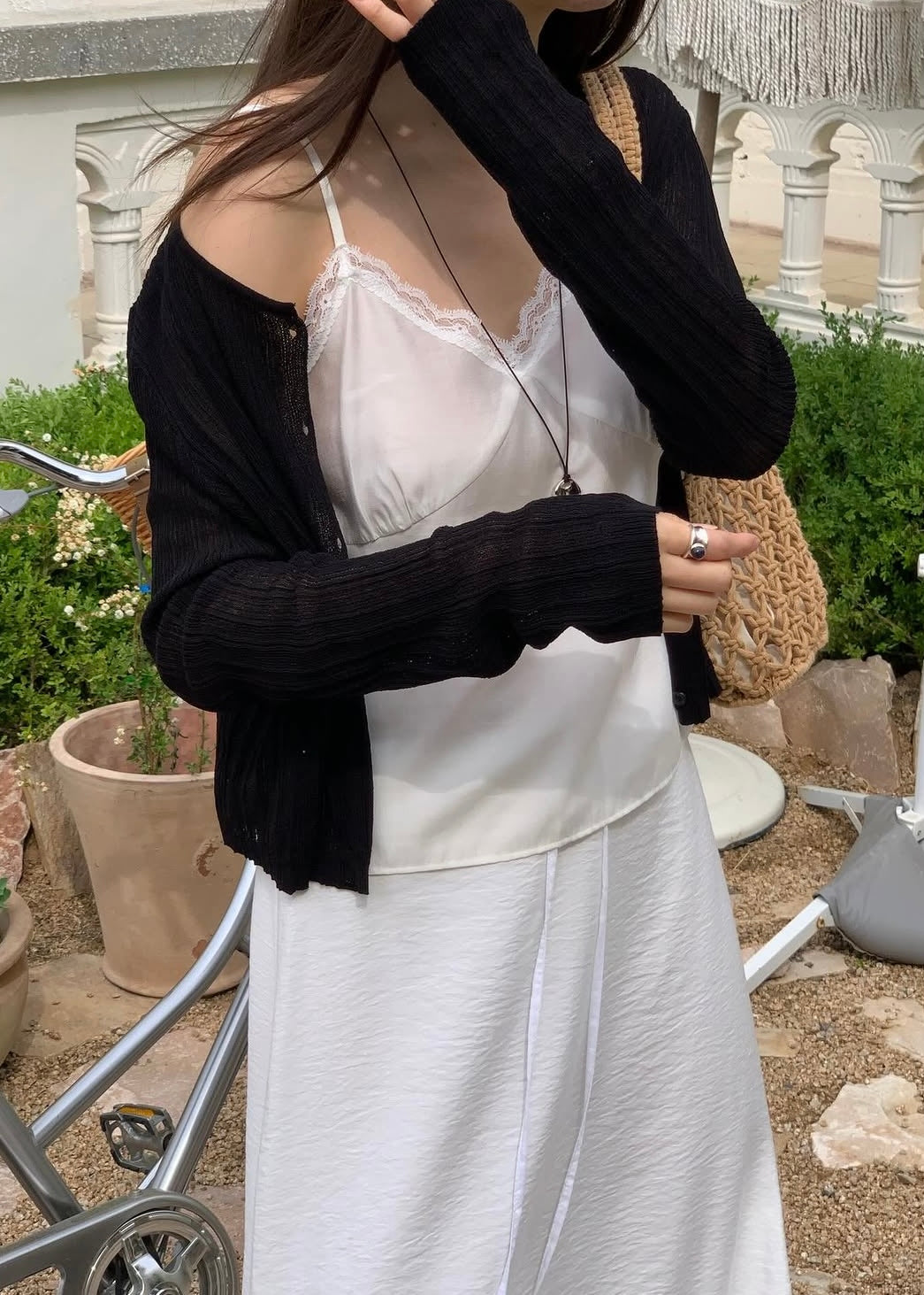 V-neck tencel camisole