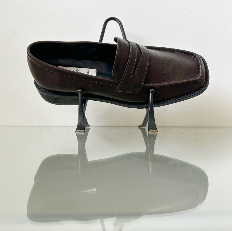 Square head loafers