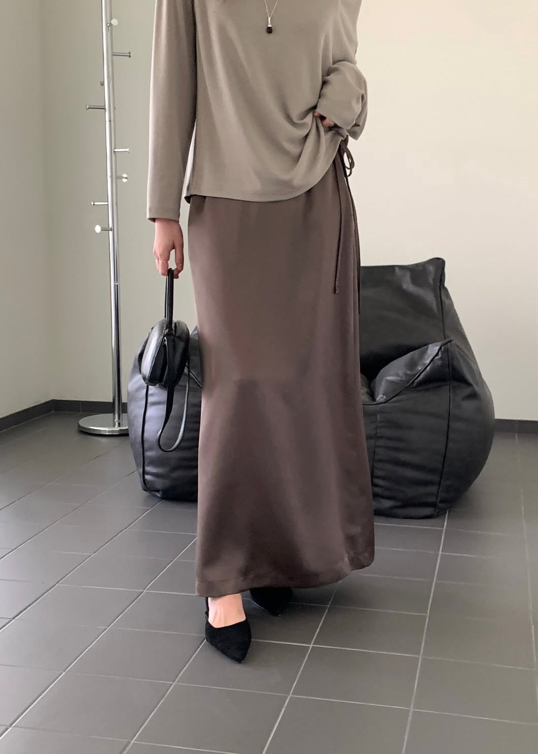 A-line ribbon skirt