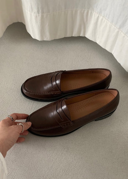 Classic penny loafers