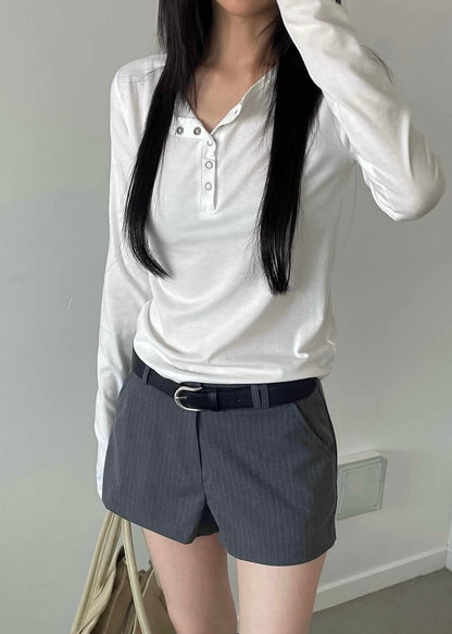 Five inches stripes short