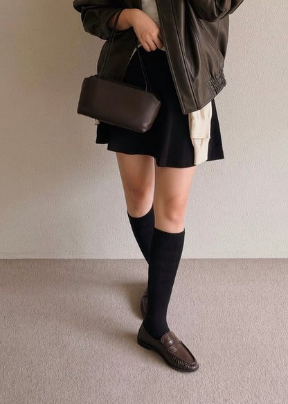 Shirring loafers