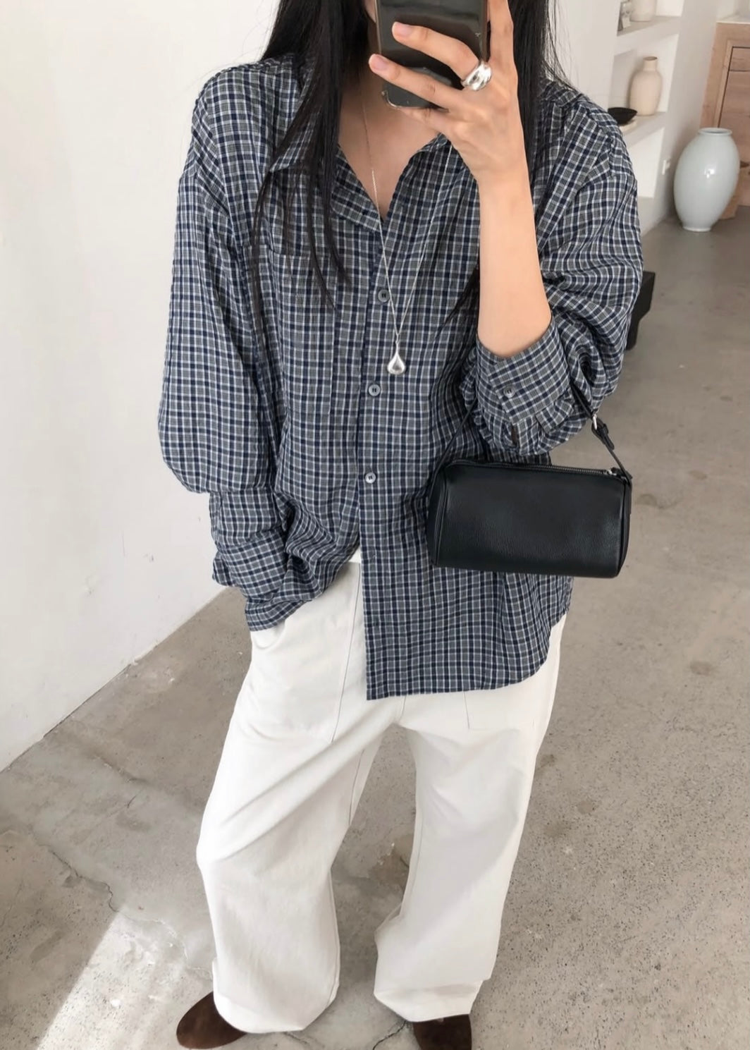 Barn tartan shirt