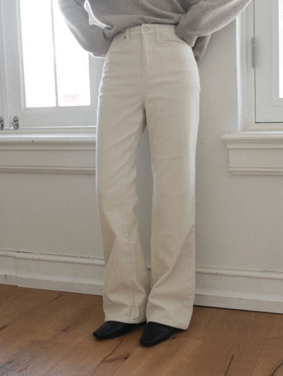 Corduroy bell bottom jeans