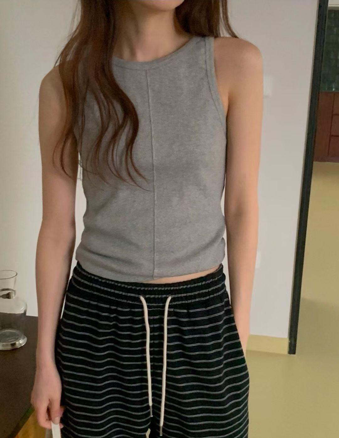 Middle seam tank top