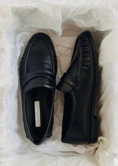 Shirring loafers