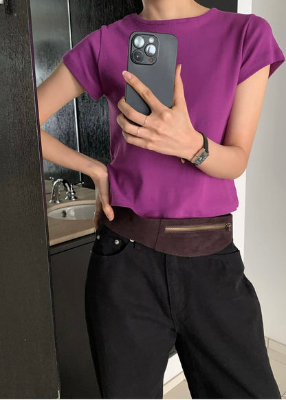 Relax cropped tee