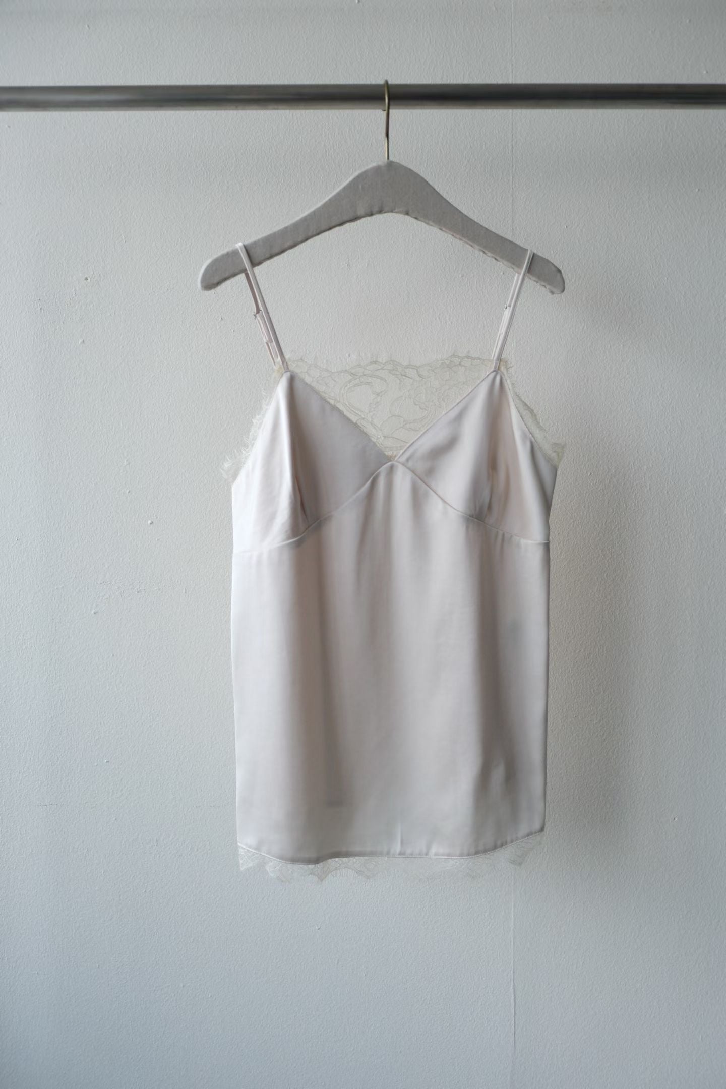 Silky lace camisole