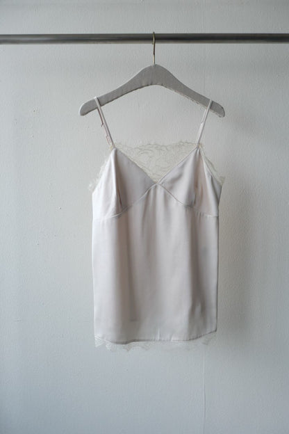 Silky lace camisole