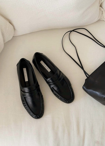 Shirring loafers