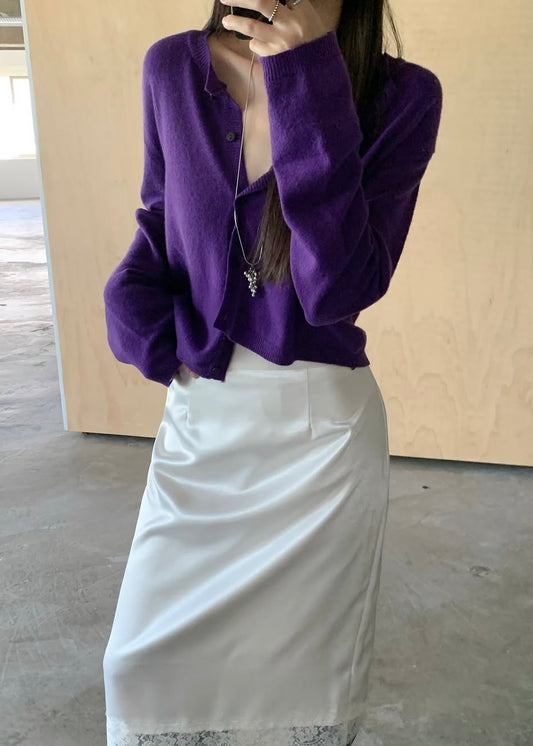 Merino wool cardigan