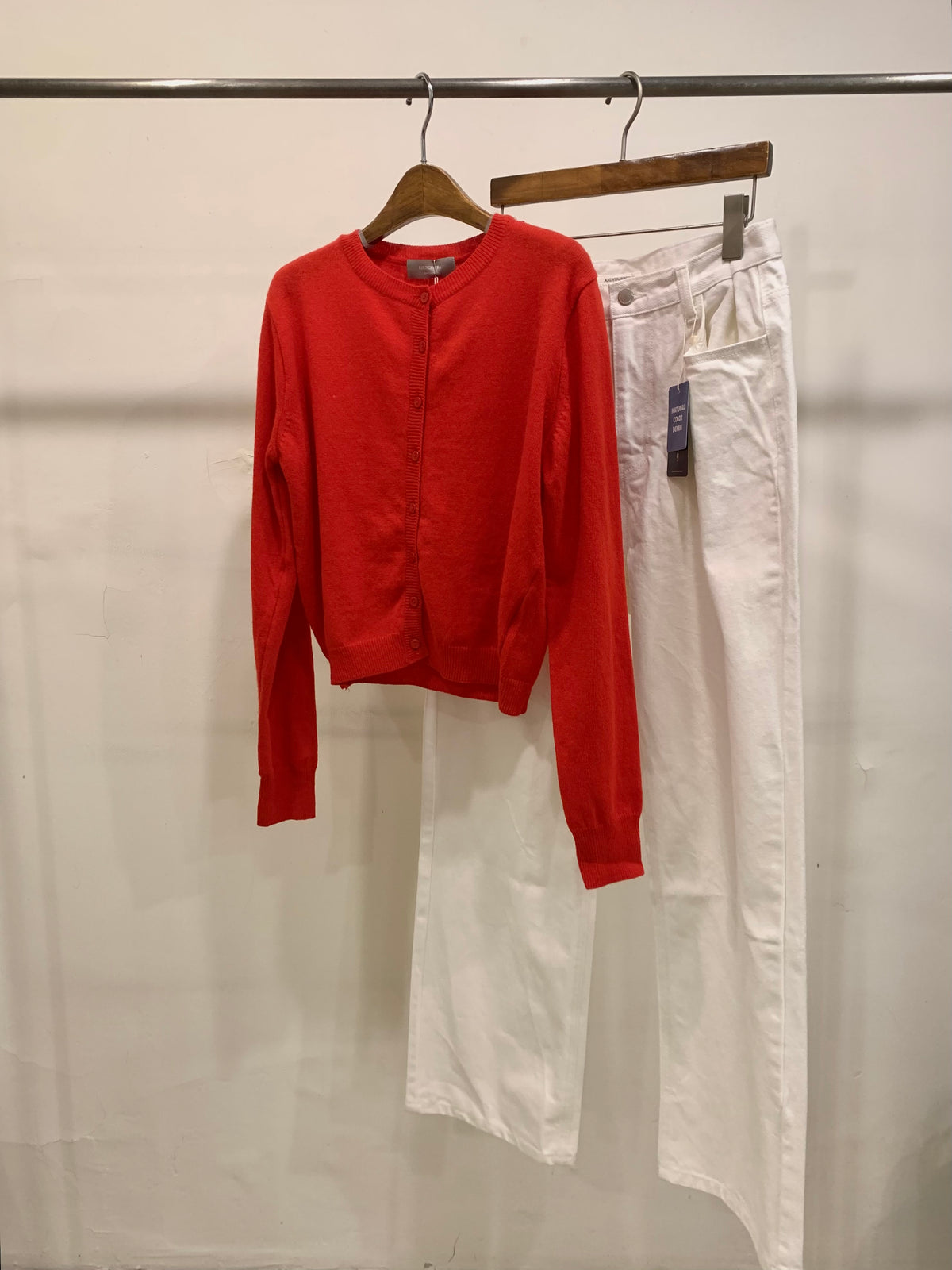 Lamb wool cardigan