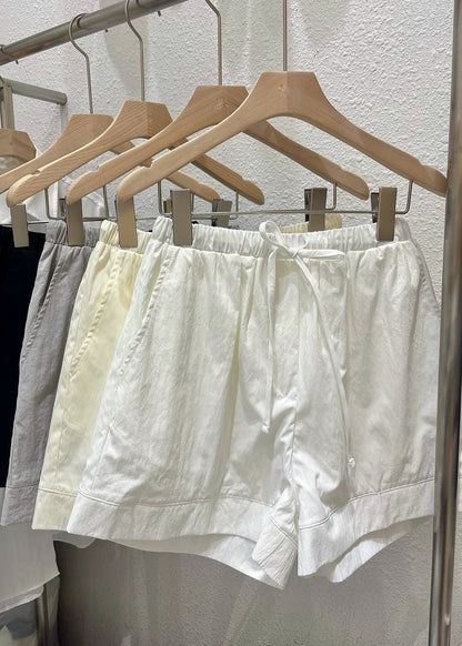 Puff lace-up shorts