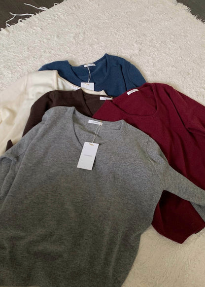 Cashmere knit jumpers