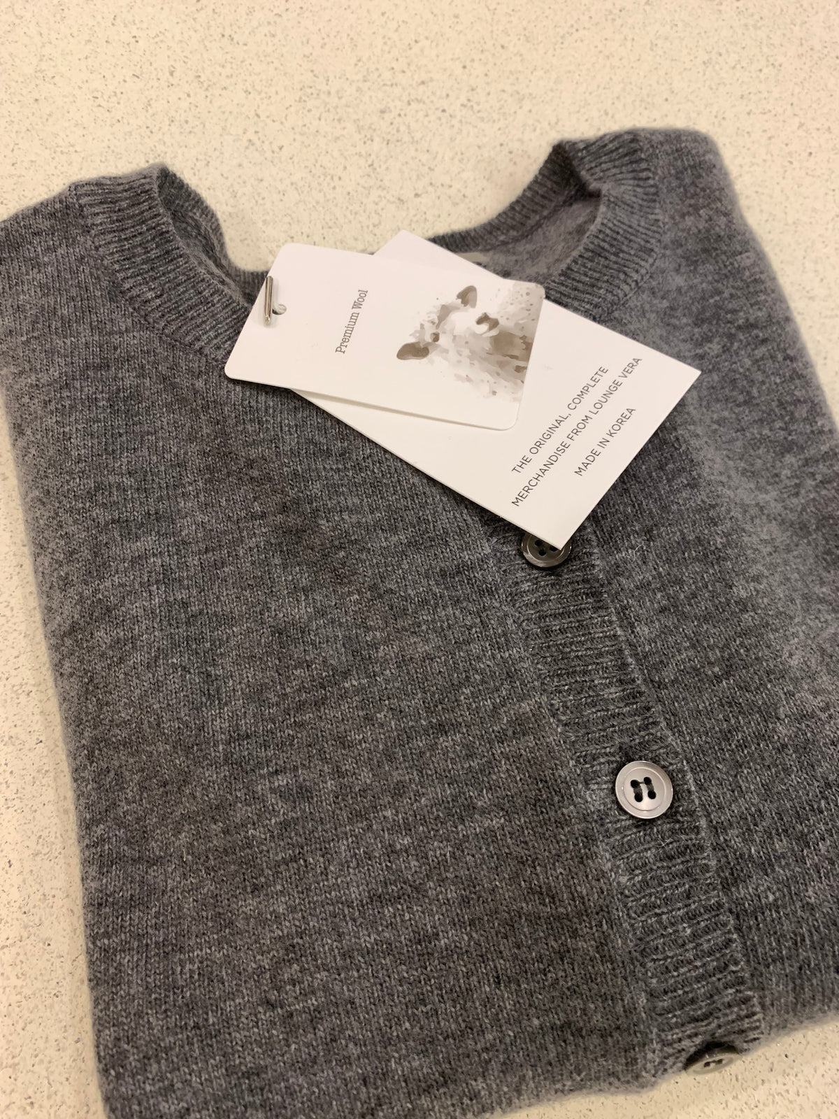 Lamb wool cardigan