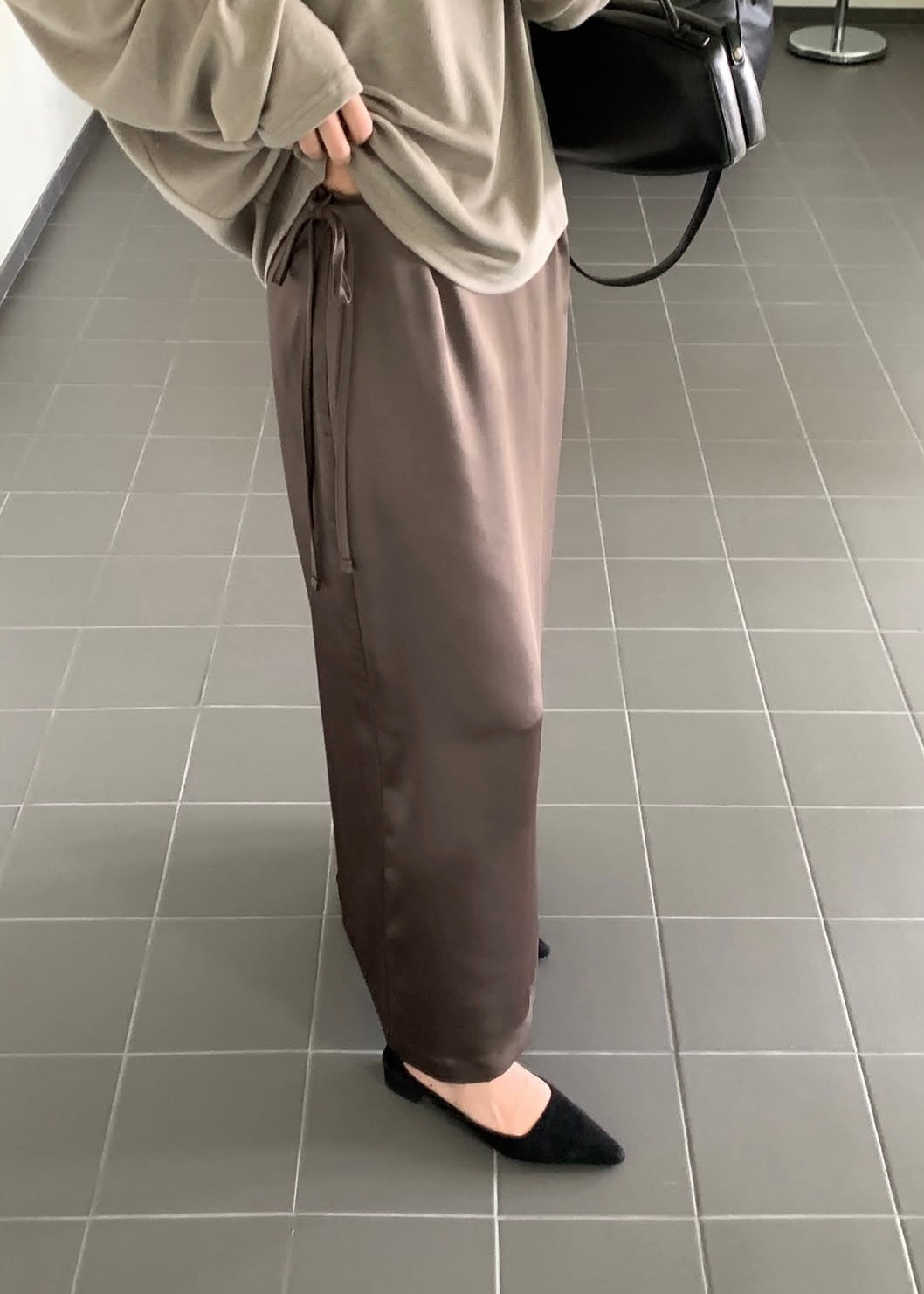A-line ribbon skirt