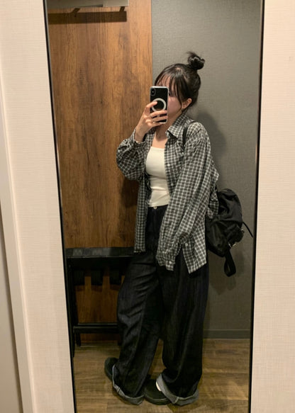 Mono checkers shirt