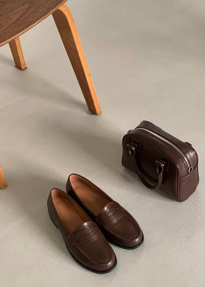 Classic penny loafers