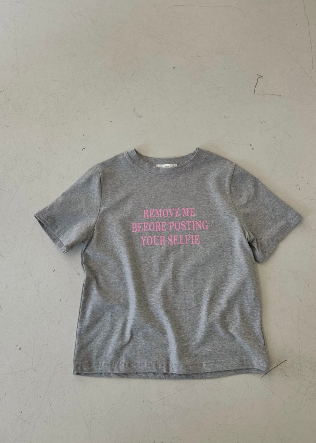"Remove me" tee